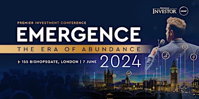 Emergence 2024 - London - Investment Conference primary image