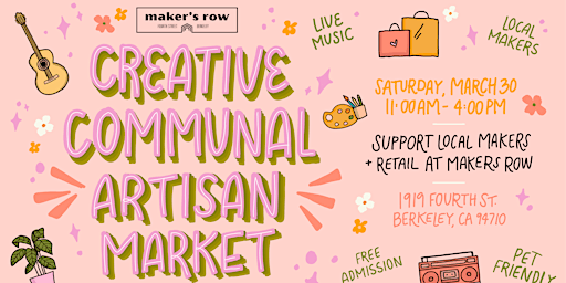 Imagem principal do evento Meet the Makers Artisan Market