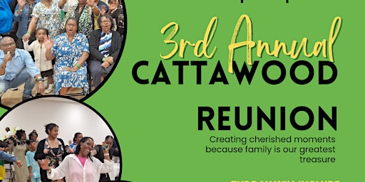 Primaire afbeelding van Cattawood Family 3rd Annual Reunion