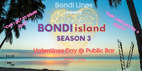 BONDI ISLAND - Valentines Day Singles Event primary image