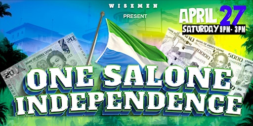 One Salone Independence (Concert & Party) primary image