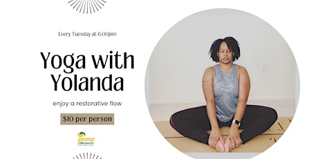 Yoga with Yolanda - Tuesday's primary image