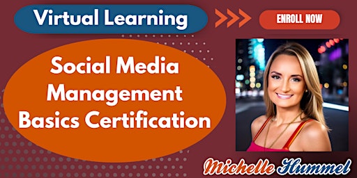 Virtual Classroom: Social Media Management Beginner  Certification primary image