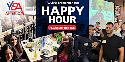 Primaire afbeelding van FREE Happy Hour: Themed YEA Business Event - Dress Up!