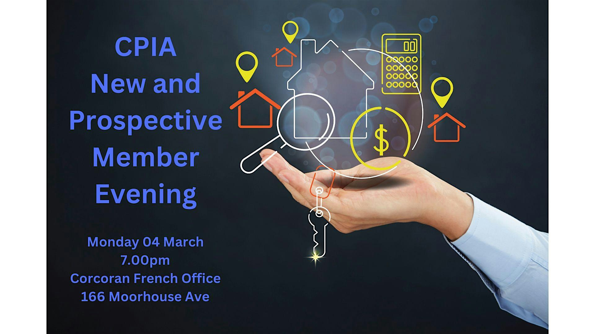 CPIA New & Prospective Member Evening March 2024