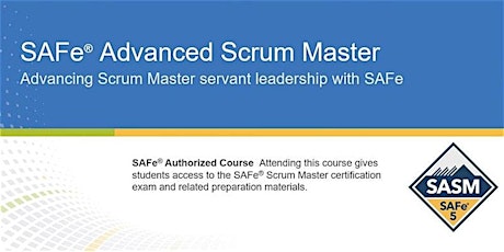 Imagem principal do evento SAFe Advanced Scrum Master (5.1)