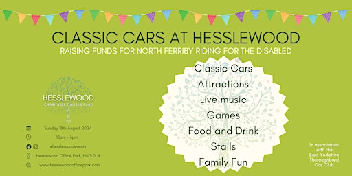 Classic Cars at Hesslewood primary image