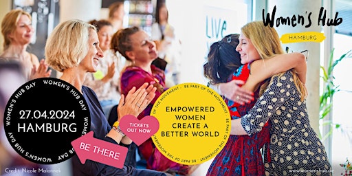 Imagem principal do evento WOMEN'S HUB DAY HAMBURG 27. April 2024