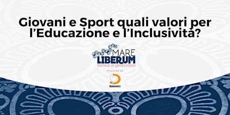 Giovani e Sport quali valori per l’Educazione e l’Inclusività?