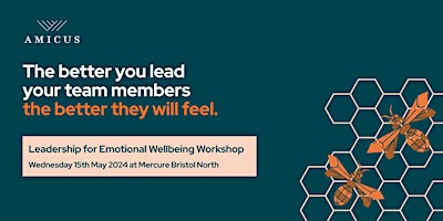Image principale de Leadership for Emotional Wellbeing Workshop - BRISTOL