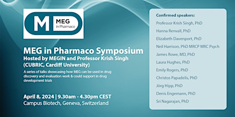 MEG In Pharmaco Symposium [IN PERSON]