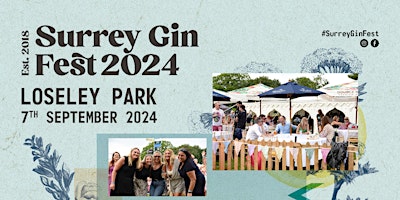 Primaire afbeelding van Surrey Gin Fest 2024