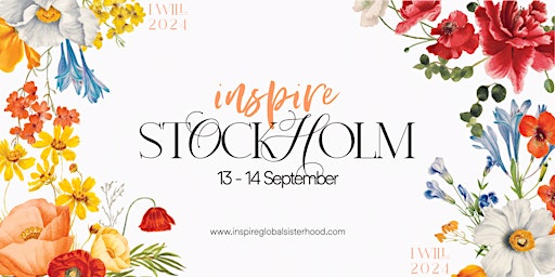 Imagem principal do evento INSPIRE Stockholm 2024