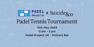 Primaire afbeelding van Suicide&Co's Padel Tennis Tournament