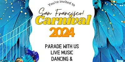 Imagem principal do evento Parade in SF Carnaval May 26th with Amor do Samba!