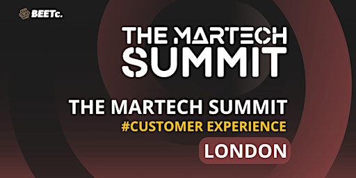 Imagem principal de The MarTech Summit Customer Experience London May 2024