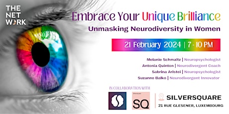Hauptbild für Embrace your Unique Brilliance: Unmasking Neurodiversity in Women