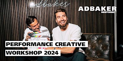 Primaire afbeelding van ADBAKER Performance Creative Workshop 25.10.2024