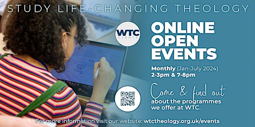 Primaire afbeelding van WTC Online Open Event (Afternoon Session)