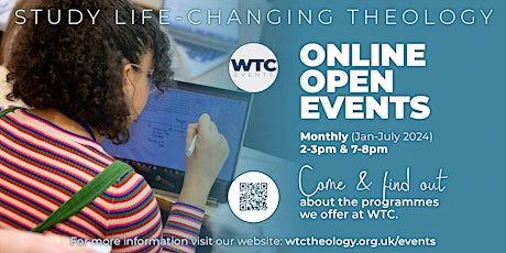 WTC Online Open Event Evening Session primary image