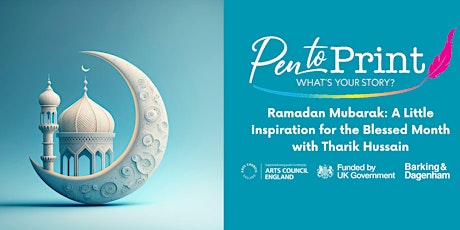 Imagen principal de Pen to Print: Ramadan Mubarak with Tharik Hussain