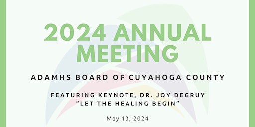 ADAMHS Board of Cuyahoga County 2024 Annual Meeting Brunch  primärbild