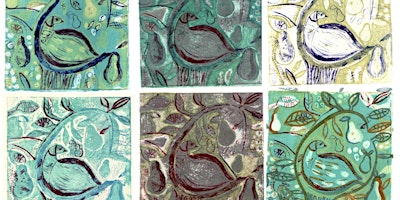 Imagen principal de Multi Plate Mini Prints  - Collagraph and Drypoint