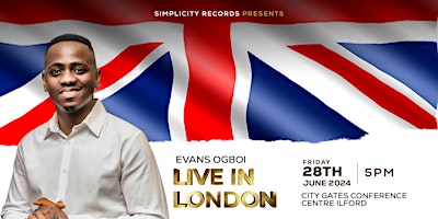 EVANS OGBOI - LIVE IN LONDON primary image