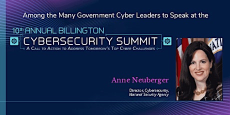 10th Annual Billington CyberSecurity Summit, September 4-5, 2019 primary image