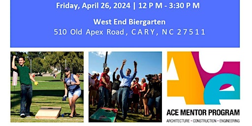 Primaire afbeelding van 5th Annual ACE RDU Cornhole Tournament - Spring Fundraiser