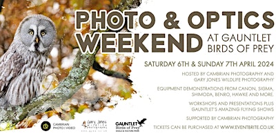 Imagem principal do evento Photo and Optics Weekend at Gauntlet Birds of Prey