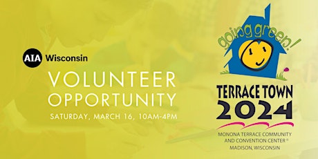Terrace Town presented by Monona Terrace-Volunteer Opportunity primary image