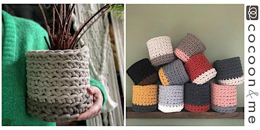 Primaire afbeelding van Crochet Chunky Plant Pot Workshop