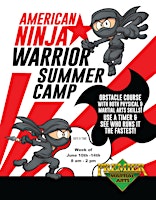 Imagem principal do evento Ninja Warrior Camp @ Premier Martial Arts