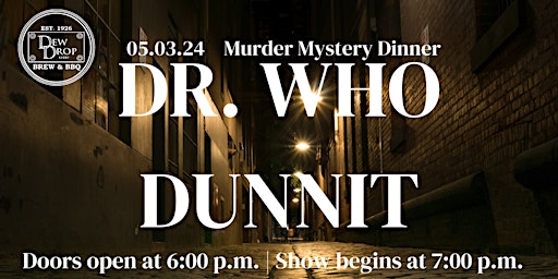Murder Mystery Dinner - Dr. Who Dunnit?  primärbild