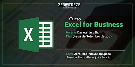 Imagem principal do evento Excel for Business em Santos
