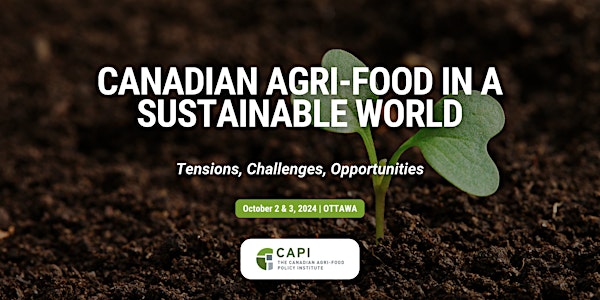 Canadian Agri-Food in a Sustainable World