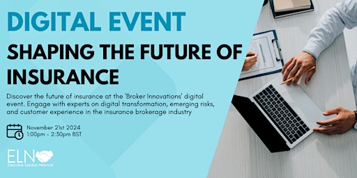 Shaping the Future of Insurance primary image