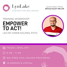 Empower to ACT! with Habib Salama, PsyD