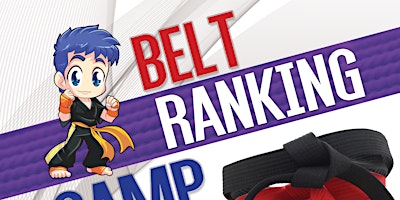 Imagem principal do evento Advancement Belt Ranking Camp @ Premier Martial Arts