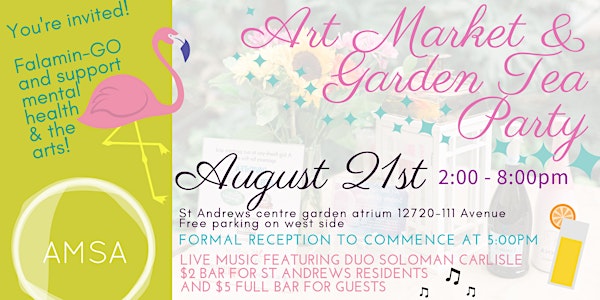 AMSA 2nd Annual: Art Market & Garden Tea Party 