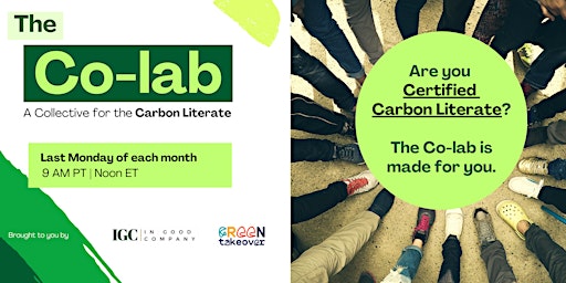 Primaire afbeelding van Carbon Literacy Co-lab: Unscripted Climate Conversations