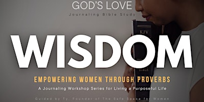 Wisdom Series:  Proverbs Journaling Bible Study primary image