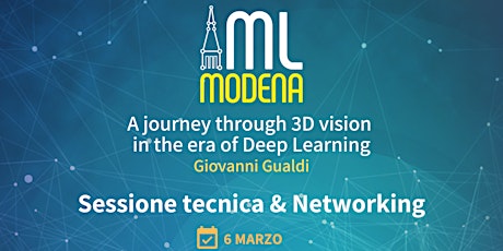 Machine Learning Modena Meetup Marzo 2024 primary image