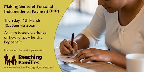 Making Sense of Personal Independence Payment (PIP) primary image