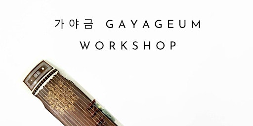 Hauptbild für Traditional Korean Music Workshop