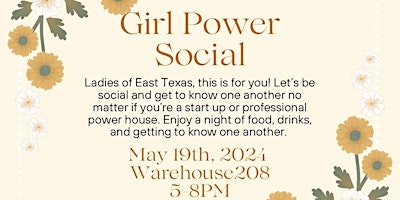 Imagem principal do evento Girl Power Social