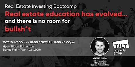 Real Estate Investing Bootcamp - Play the Game to Win!  primary image