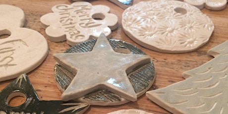 Porcelain Ornaments Workshop: November 22nd 6:30pm-8pm primary image