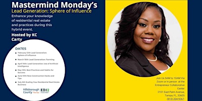 Mastermind Mondays Lead Generation: Habits for Success -Hybrid- primary image